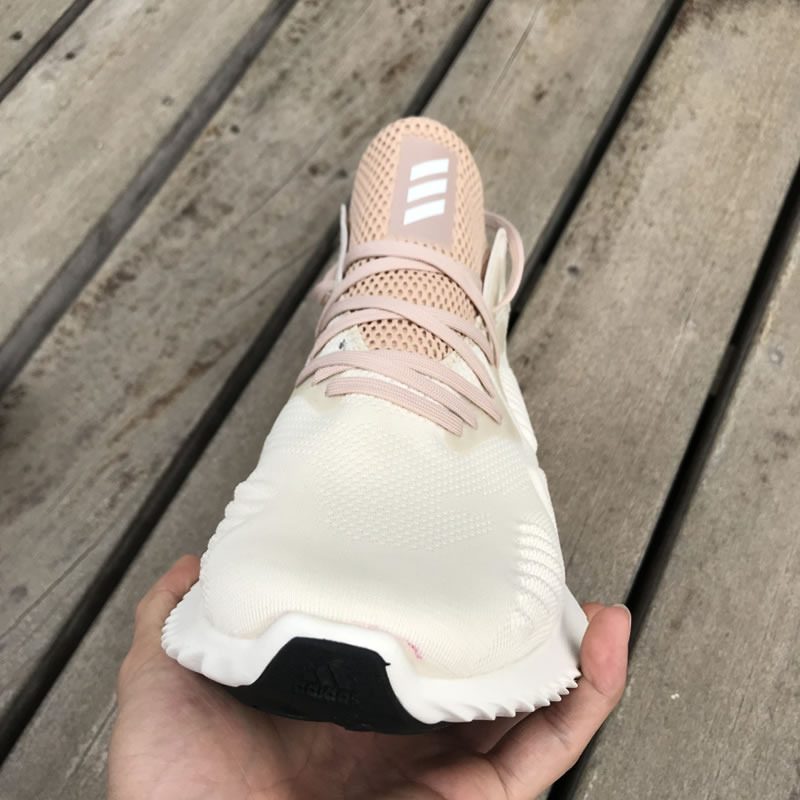 Adidas Alphabounce Beyond Shoes White Beige CG4763 In-Hand Head Adidas Alphabounce Beyond Shoes White Beige CG4763 In-Hand Head