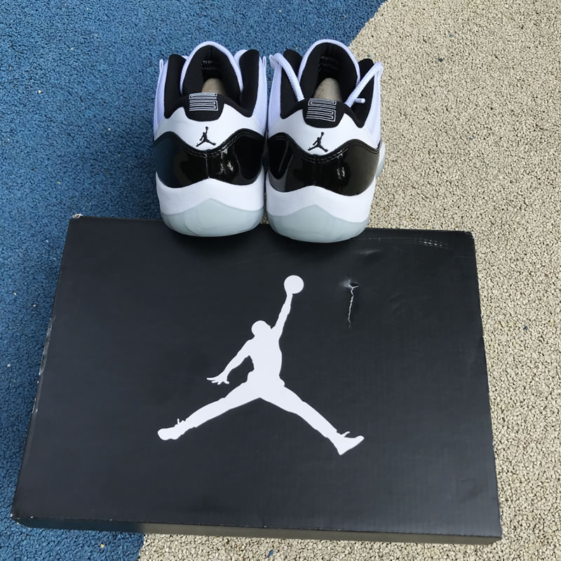 Air Jordan 11 Low 'Concord' White/Black-Dark 528895-153