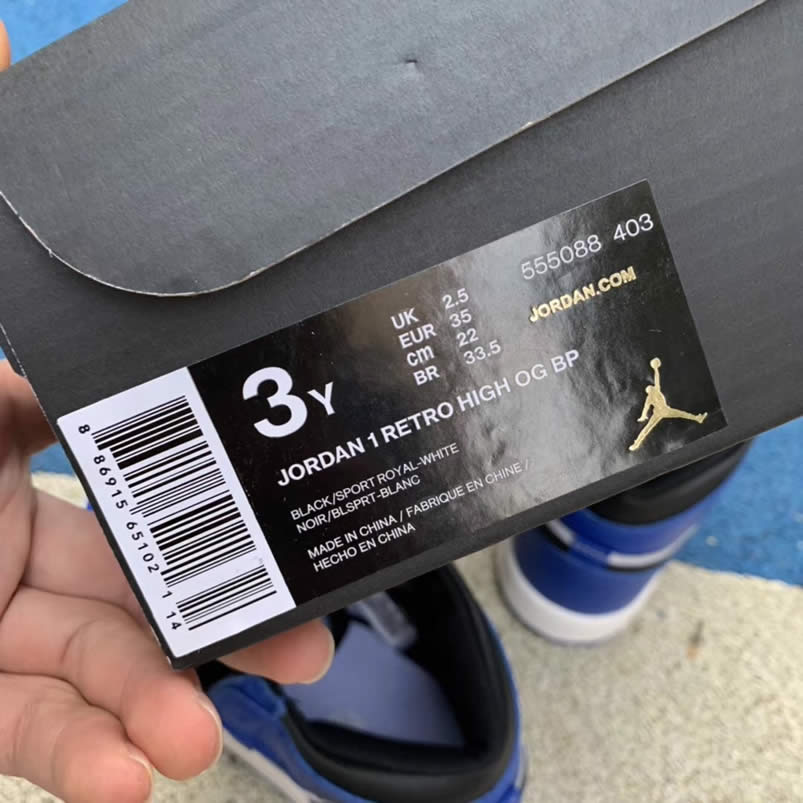 Kid Air Jordan 1 'Game Royal Blue' Shoes Sneakers Kids Sizes For Sale Pics
