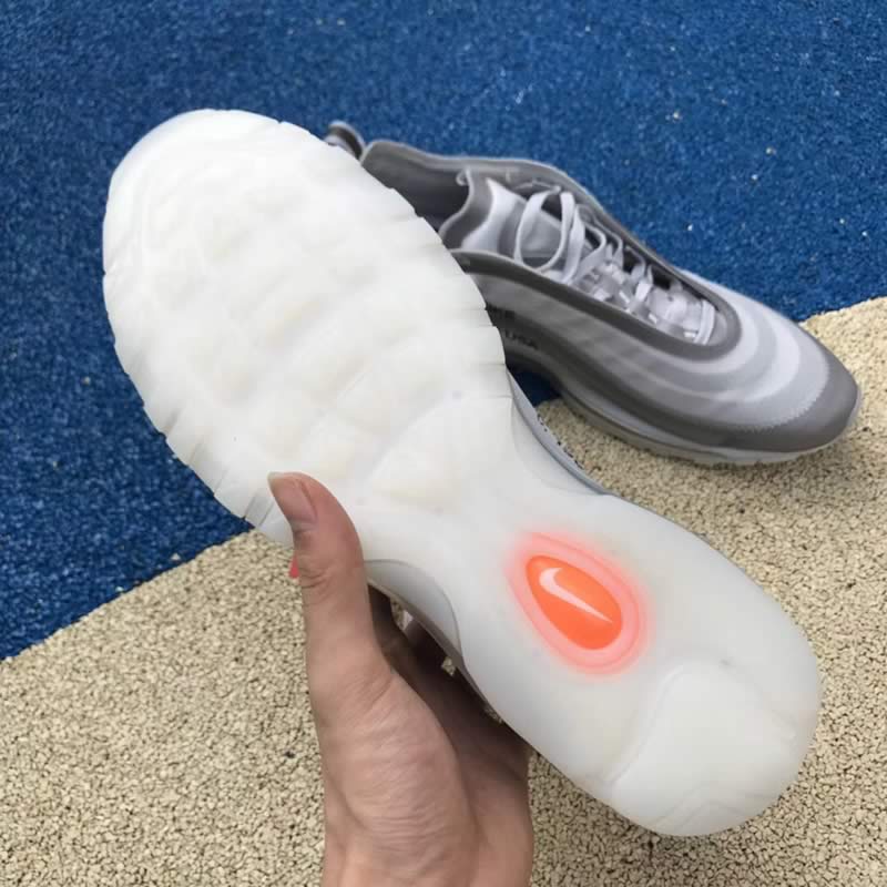Off White Nike Air Max 97 Green Grey Mens Womens Shoes AJ4585-012 Sole Off White Nike Air Max 97 Green Grey Mens Womens Shoes AJ4585-012 Sole