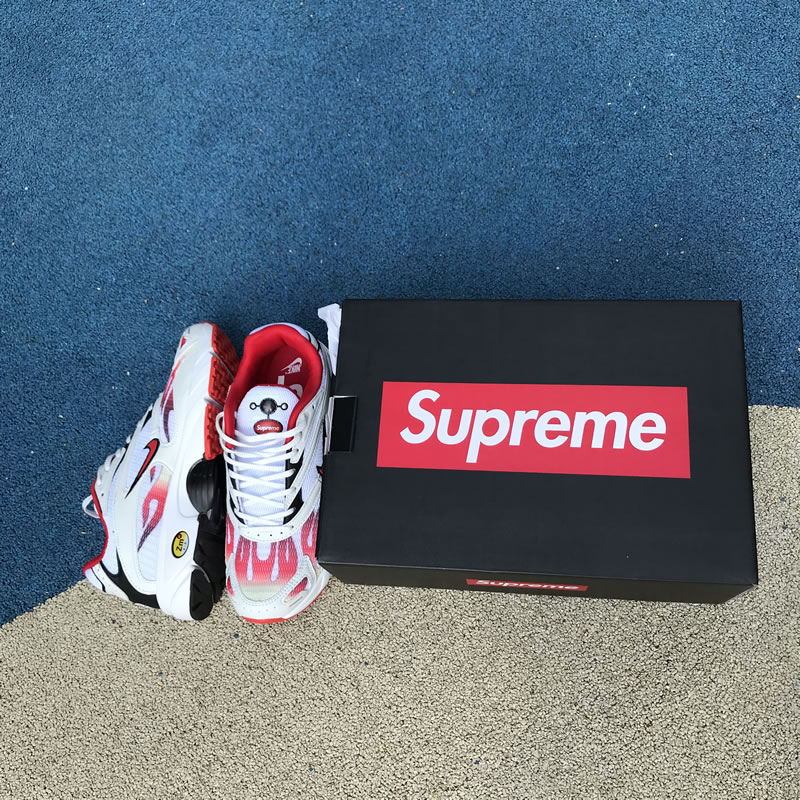 Supreme® x Nike Zoom Streak Spectrum Plus White/Habanero Red/Black AQ1279-100