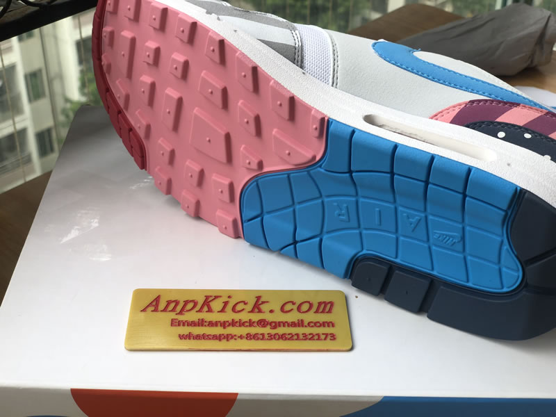 Parra x Nike Air Max 1 White Multi Color AT3057 100 Bottom Outsole Parra x Nike Air Max 1 White Multi Color AT3057 100 Bottom Outsole