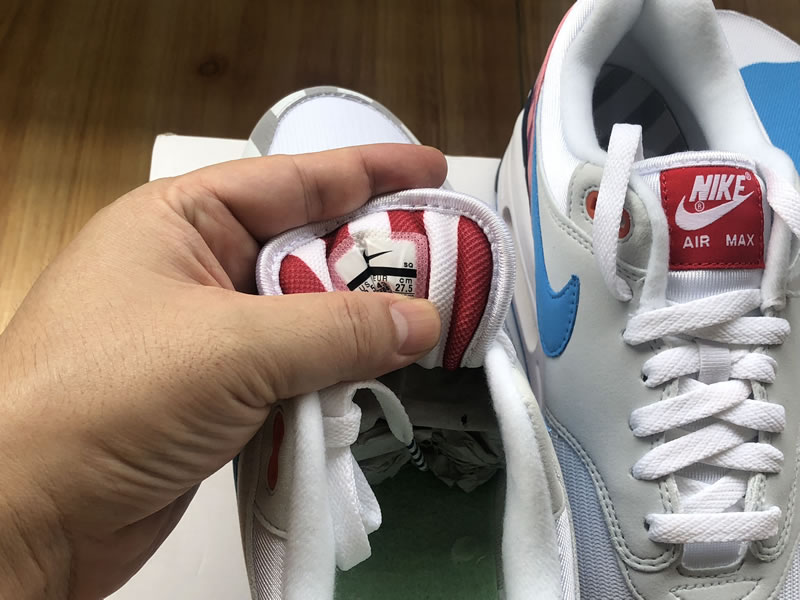 Parra x Nike Air Max 1 White Multi Color AT3057 100 Insole Sign Top Parra x Nike Air Max 1 White Multi Color AT3057 100 Insole Sign Top